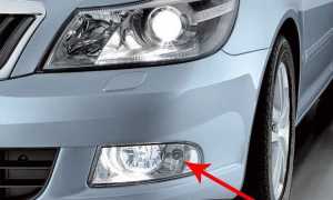 Противотуманные фары Шкода Фабия 2: как установить правильно