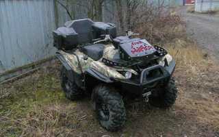 Yamaha Grizzly (Ямаха Гризли) 300 — лёгкий утилитарный квадроцикл с мощным двигателем для приключений