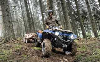 Квадроцикл Yamaha Grizzly 700 FI 4×4 для экстремальных поездок