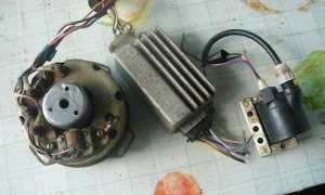 Схема проводки ИЖ Планета 2: переделка штатной электросхемы и системы зажигания