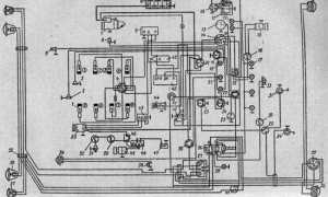 Схема электропроводки ГАЗ 53 и ее особенности