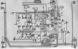 Схема электропроводки ГАЗ 53 и ее особенности