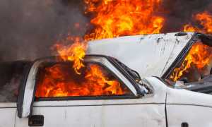 Из-за чего машина может загореться во время езды