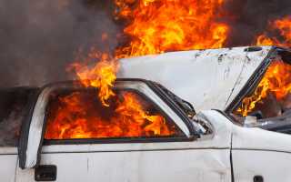 Из-за чего машина может загореться во время езды