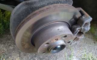 Опасны ли пятна ржавчины на тормозных дисках