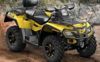 Outlander MAX 1000 XT – одно- и двуместный туристический квадроцикл для приключений