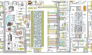 Схема электропроводки ВАЗ 21099: исполнение «Стандарт» и «Люкс»
