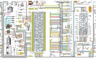 Схема электропроводки ВАЗ 21099: исполнение «Стандарт» и «Люкс»