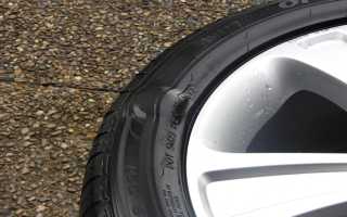 Что делать если во время езды порвалась шина