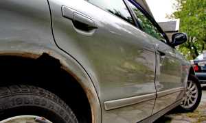 Как быстро и легко удалить ржавчину с кузова машины