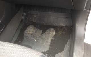 Что делать, если в салон попала вода после дождя