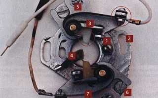 Контактная система зажигания: устройство и принцип работы