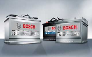 Аккумуляторы Bosch