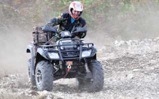 Stels ATV 300 B — полноприводный квадроцикл, утилитарного назначения для экстремальных поездок