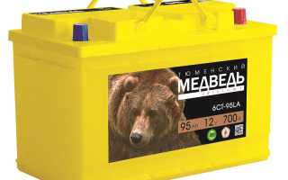 Аккумуляторы «Медведь»