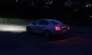 Ксеноновые противотуманные фары на Шкода Октавия А5: насколько оправдано такое решение