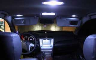 Плафон освещения салона – как снять и поменять самостоятельно?