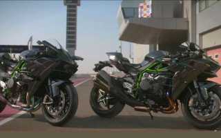 Kawasaki Ninja H2R — Самый мощный серийный мотоцикл в мире! Невероятная скорость