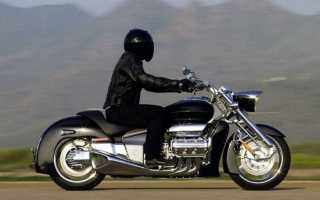 Мотоцикл Honda Valkyrie (Хонда Валькирия) обзор супертяжелого круизера на дорогах