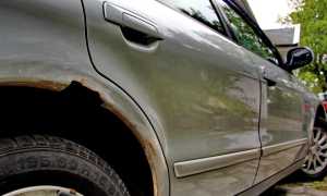 Что делать если на кузове автомобиля появилась ржавчина