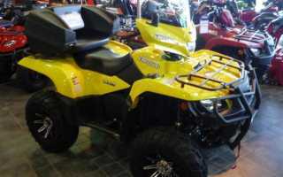 Suzuki Kingquad (Сузуки Кингквад) 750 — самый большой одноцилиндровый квадроцикл в мире. Особенности и характеристики