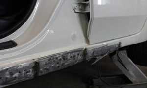 Как защитить пороги автомобиля от грязи и повреждений
