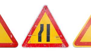 5 важных фактов о знаке «Сужение дороги», которые должен знать каждый водитель