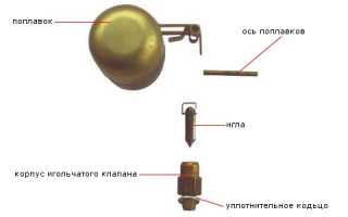 Игольчатый клапан карбюратора – неисправности и замена, советы по ремонту