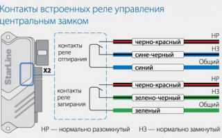 Подключение сигнализации к центральному замку автомобиля