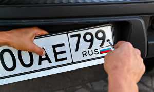 Можно ли ездить без госномеров законно