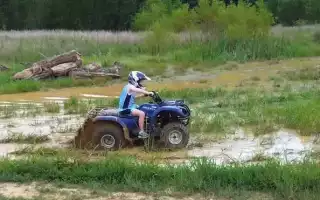 Yamaha grizzly 125: детский утилитарник для приключений