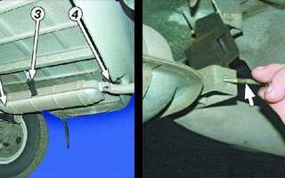 Установка фаркопа на ВАЗ 2115 и Самара-2