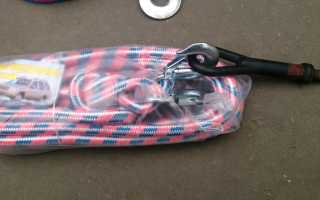 Чем можно заменить буксировочный трос на трассе