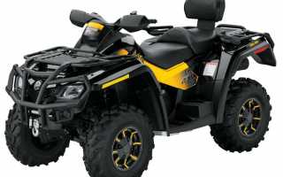 Brp outlander 800: мощный канадец для приключений