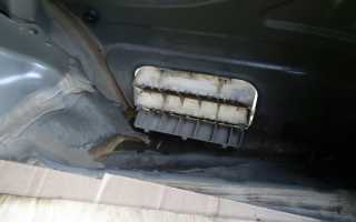 Как избежать скапливания воды в машине после дождя