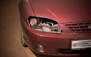 Фара КИА Спектра: как можно ее видоизменить