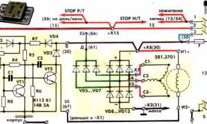 Схема проводки ИЖ Планета 5: особенности головного света, генератора и контрольных приборов