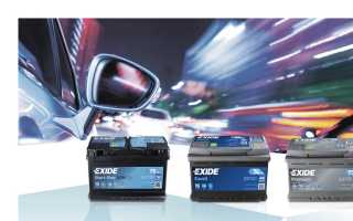 Аккумуляторы Exide