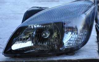 Фары Киа Рио: особенности снятия передней и задней оптики и регулировки фонарей