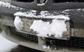 Могут ли выписать штраф за грязные номера машины