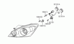 Регулировка фар Киа Сид собственными силами