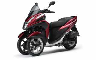 Скутер yamaha tricity 125 для города