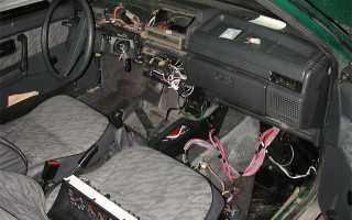 Схема проводки ВАЗ 21099: карбюратор с «Евро» панелью