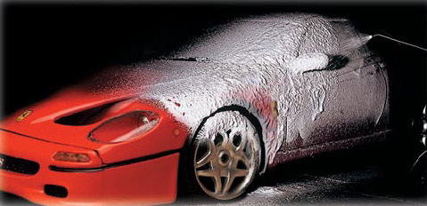 Мойка автомобиля с пеногенератором