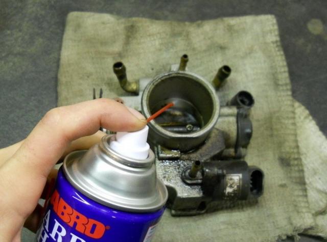 Промывка дроссельной заслонки