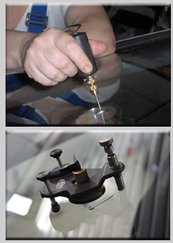 Удаление сколов на лобовом стекле