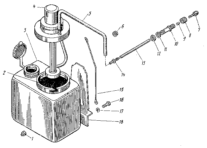 Устройство омывателя лобового стекла