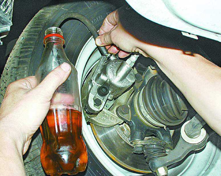 Воздух в тормозной системе Воздух в тормозной системе