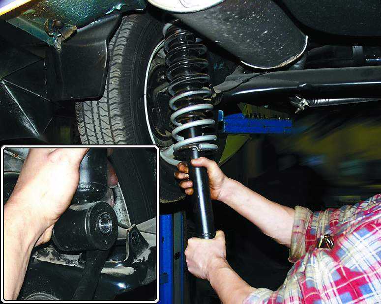 Замена переднего амортизатора ВАЗ 2110 Замена переднего амортизатора ВАЗ 2110