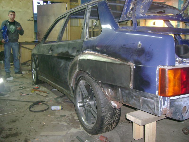 Замена заднего лонжерона ВАЗ